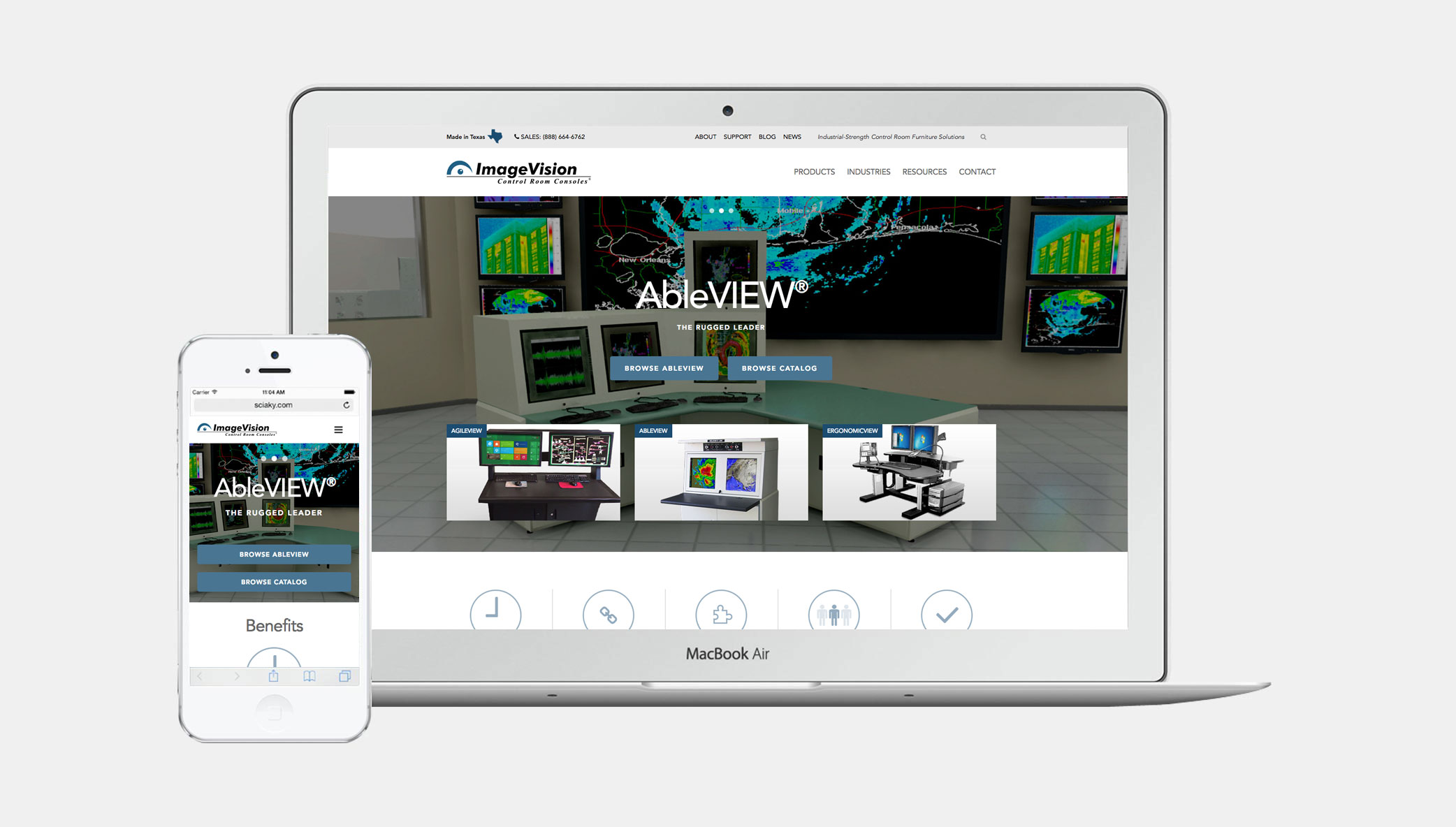 Stone Launches New Site for ImageVision, Inc.
